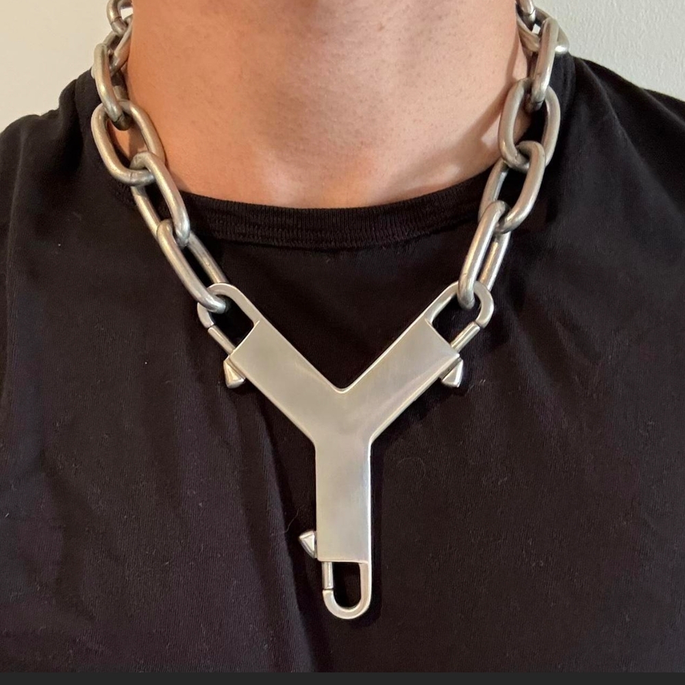 Rick Owens Cerberus Choker Necklace S/S 20